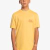 Nino Quiksilver Lycras | Mix Session - Camiseta De Surf De Manga Corta Para Chicos 8-16 Wheat