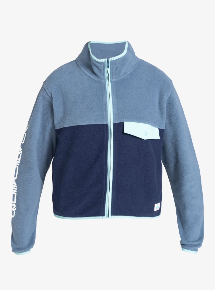 Mujer Quiksilver | Uni - Polar Con Cremallera Completa Para Mujer Bering Sea