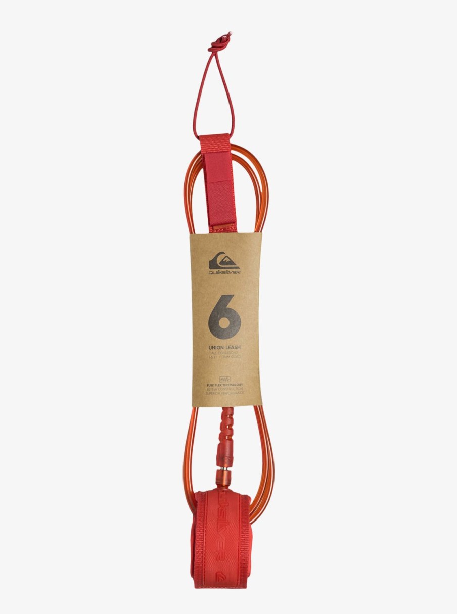 Hombre Quiksilver Accesorios Surf | Union 6'0" - Invento/ Leash Para Surf Red