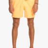 Hombre Quiksilver Trajes De Bano | Everyday 15" - Short De Natacion Para Hombre Orange Pop