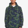 Hombre Quiksilver Sudaderas & Jerseis | Essentials - Polar Con Capucha Para Hombre Greener Pasture Storm Riders