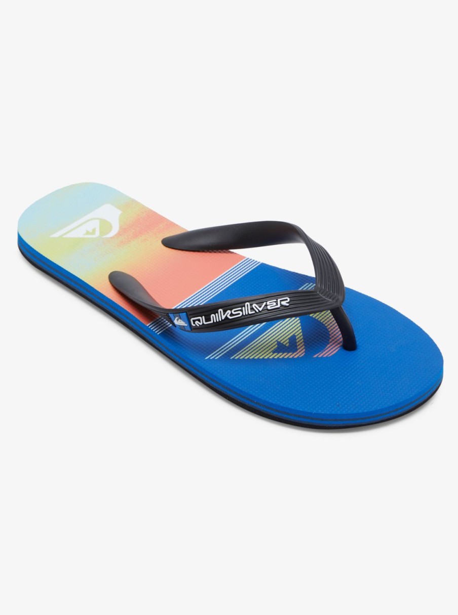 Hombre Quiksilver | Molokai Sion - Chanclas Para Chicos Blue 4