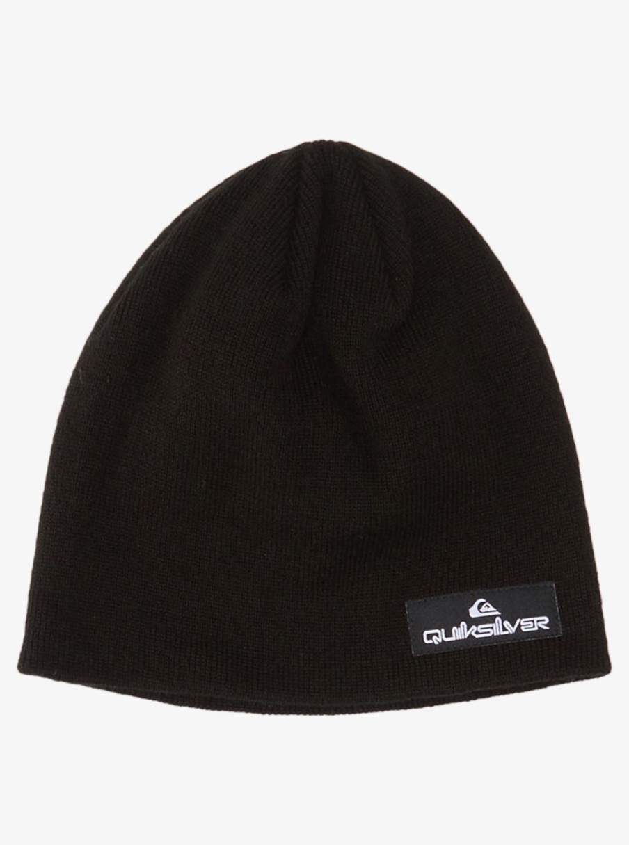 Hombre Quiksilver Accesorios | Cushy - Gorro Para Hombre Black