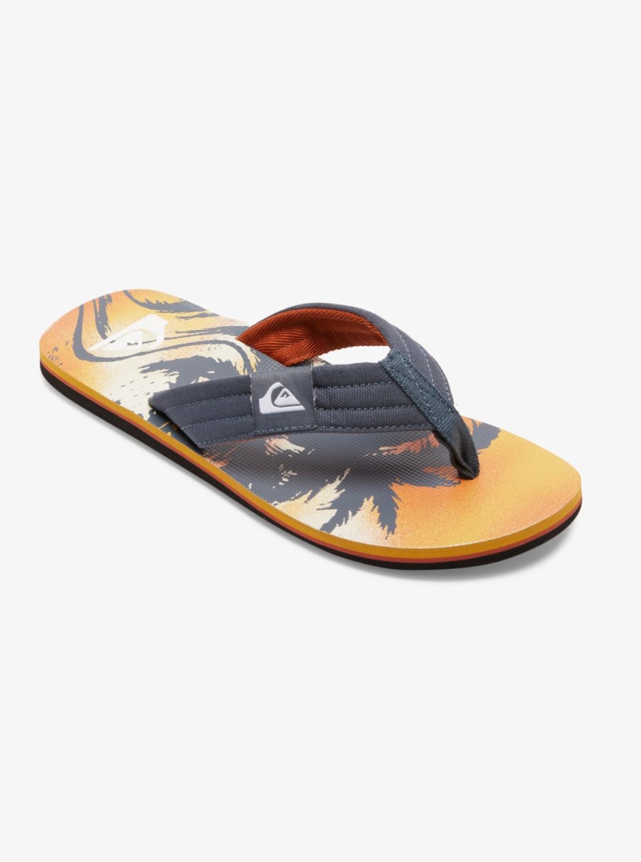 Hombre Quiksilver | Molokai Layback - Sandalias Para Hombre Grey 1