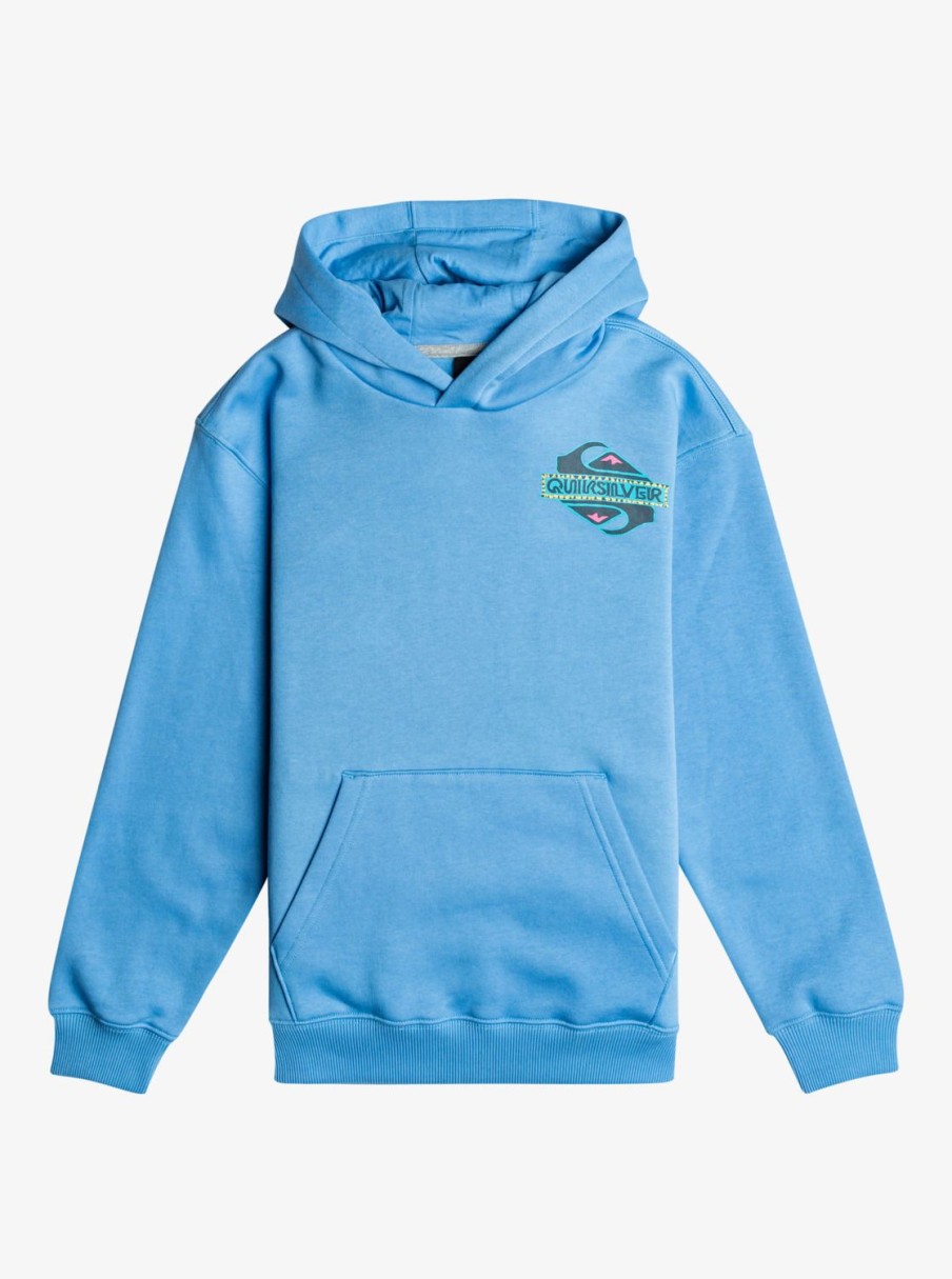 Nino Quiksilver Sudaderas | Graphic - Sudadera Con Capucha Para Chicos 8-16 Azure Blue