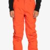 Nino Quiksilver Accesorios | Estate - Pantalon Tecnico Snow Para Chicos 8-16 Grenadine