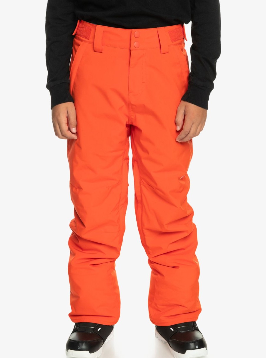 Nino Quiksilver Accesorios | Estate - Pantalon Tecnico Snow Para Chicos 8-16 Grenadine