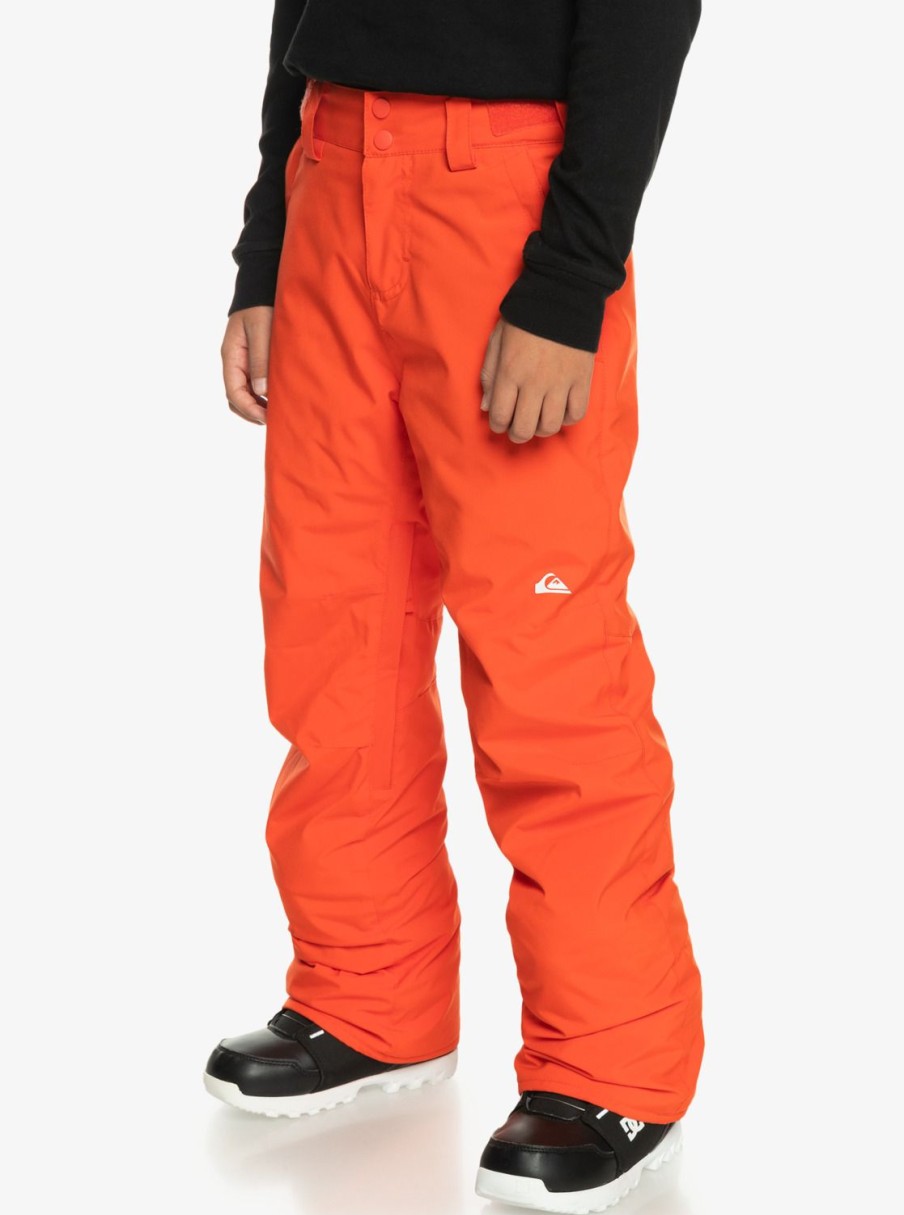 Nino Quiksilver Accesorios | Estate - Pantalon Tecnico Snow Para Chicos 8-16 Grenadine