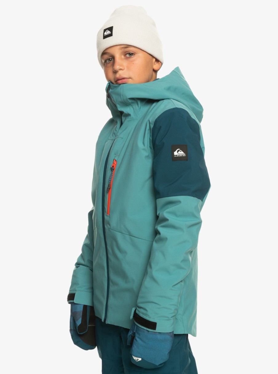 Nino Quiksilver Chaquetas & Abrigos | Travis Rice - Chaqueta Tecnica Snow Para Chicos Brittany Blue