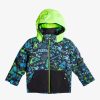 Nino Quiksilver Accesorios | Little Mission - Chaqueta Para Nieve Para Chicos 2-7 Tattoo Heritage True Black