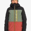 Nino Quiksilver Accesorios | Side Hit - Chaqueta Tecnica Snow Para Ninos 4-16 True Black